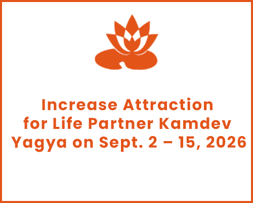 Increase Attraction for Life Partner Kamdev Yagya on Sept. 2 - 15, 2026